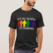 Steun voor homohuwelijk t-shirt (Voorkant)