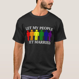 Steun voor homohuwelijk t-shirt