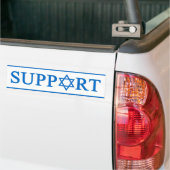 Steun voor Israël Bumpersticker (Op Truck)