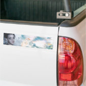 steun voor kunst bumpersticker (Op Truck)