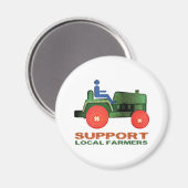 Steun voor landbouwers magneet (Voorkant / Achterkant)