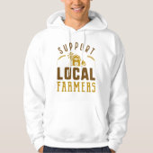 Steun voor lokale landbouwers hoodie (Voorkant)