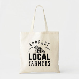 Steun voor lokale landbouwers tote bag