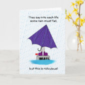 Steun voor moeilijke tijden kaart (Gele Bloem)