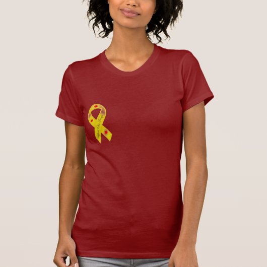 steun voor onze troepen t-shirt (Voorkant)