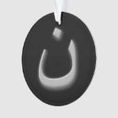 Steun voor vervolgde christenen met Arabisch Nun Ornament (voorkant)