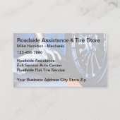 Steun voor wegvervoer voor auto's visitekaartje (Voorkant)