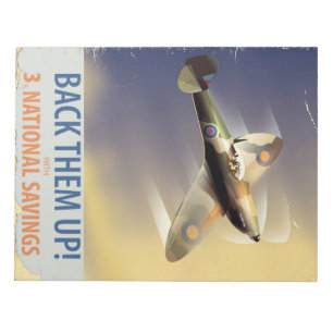 Steun ze! WW2 poster Notitieblok