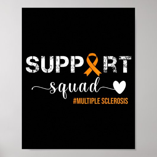 Steungroep voor Multiple Sclerose bewustzijn _1 Poster (Voorkant)