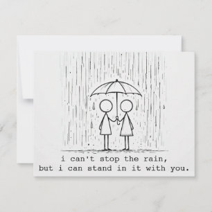 steunkaart   kaart voor vriend(in) die een moeilij