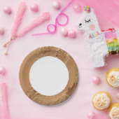 Steunkaart van Utah Papieren Bordje (Feest)