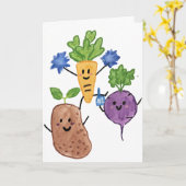 Steunkaart voor Jou Kaart (Gele Bloem)