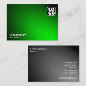 Steunlamp Verlicht - Groen Visitekaartje (Voorkant / Achterkant)