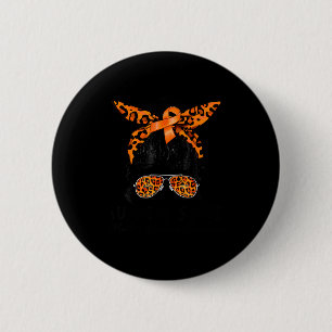 Steunploeg Multiple Sclerose Bewustzijn Rommelige Ronde Button 5,7 Cm