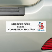 steunsticker bumpersticker (Op auto)