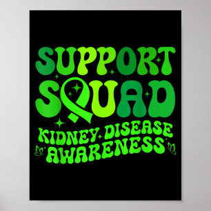 Steunteam groene pkd nierziekte lintSteun Poster