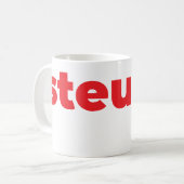 Steups Mok - Rood (Voorkant links)