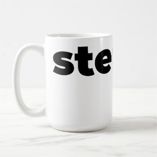 Steups mok - Zwart