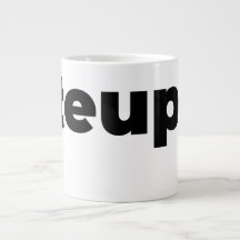 Steups mok - Zwart