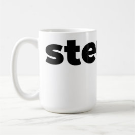 Steups Mug - Black Koffiemok