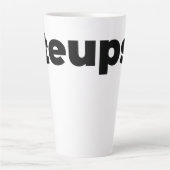Steups Mug - Black Latte Mok (Voorkant)
