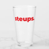 Steups Mug - Red Glas (Voorkant)