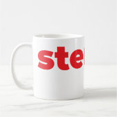 Steups Mug - Red Koffiemok (Links)