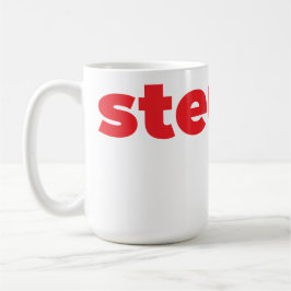 Steups Mug - Red Koffiemok