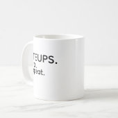 Steups Sip Repeat Mug Koffiemok (Voorkant links)