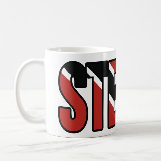 STEUPS Trinidad Vlag Mok (Links)