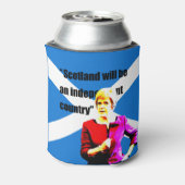 Steur: Schotland wordt een onafhankelijk land... Blikjeskoeler (Blikje Achterkant)