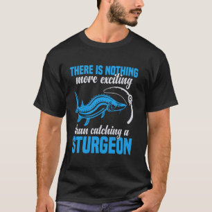 Steurvisser Aas Visser Lijn Gewichten Steur T-shirt
