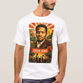 Steve Biko Pan-Afrikaanse Revolutie T-shirt