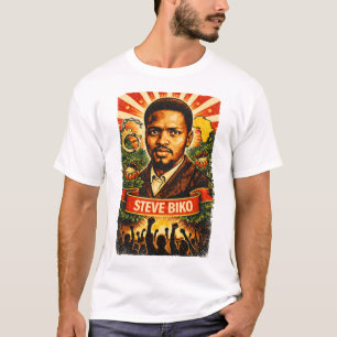 Steve Biko Pan-Afrikaanse Revolutie T-shirt