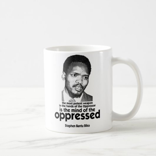 Steve Biko - Potent Weapon Koffiemok (Rechts)