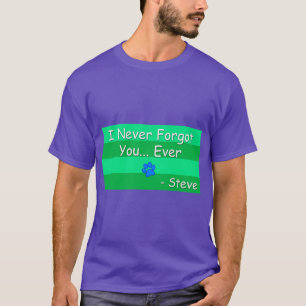 Steve Blues Clues grappig T-shirt