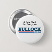Steve Bullock 2020 Ronde Button 5,7 Cm (Voorkant /achterkant)