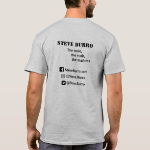 Steve Burro Mannen T-Shirt