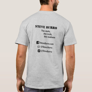 Steve Burro Mannen T-Shirt