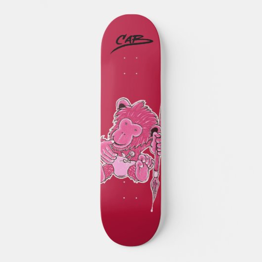 Steve Caballero "Monkey Brush" Skateboard (Voorkant)