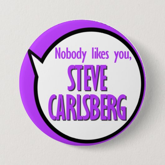 Steve Carlsberg Button (Voorkant)