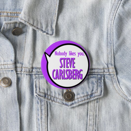 Steve Carlsberg Button (In situ)