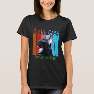 Steve Cash Best Cat Pap Ever T-shirt