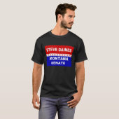 Steve Daines Montana Senate T-shirt (Voorkant volledig)