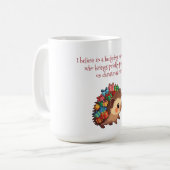 Steve de Egel – Grappige Atheïst Koffiemok (Voorkant links)