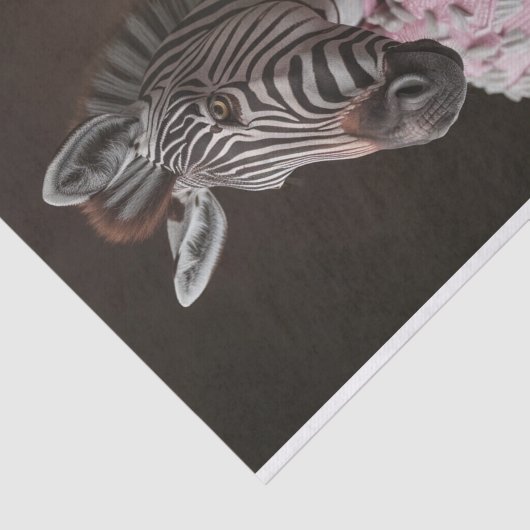 Steve de Zebra Tissuepapier (Detail)