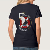 Steve en Carol, nog steeds de T - shirts van Cruis (Achterkant)