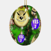 Steve fur ja! keramisch ornament (Rechts)