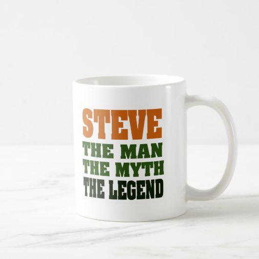 STEVE - het Man, de Myth, de Legende Koffiemok (Rechts)