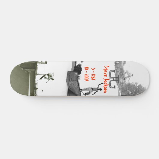 Steve Jackson Skateboard (Horizontaal)